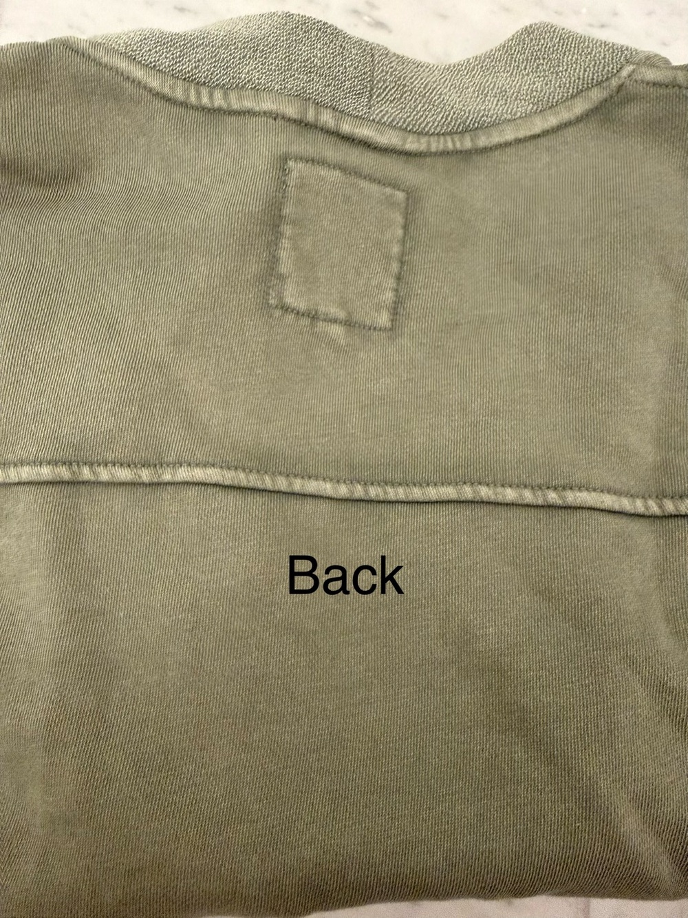aerie Women’s Fleece Cardigan in Olive Fun. Size XXS, NWT - Picture 4 of 10